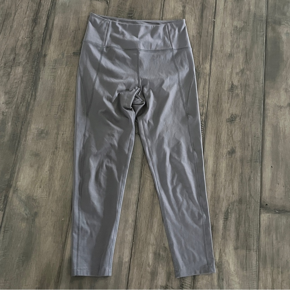 Girlfriend Collective Compressive Gray Leggings - Size Medium - Picture 2 of 14